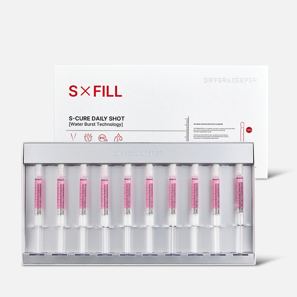 DIFFER&DEEPER S-XFill S-Cure Daily Shot (2.5ml x 10) - Glamourous Grace