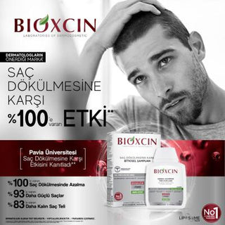 Bioxcin Anti-Hair Loss Shampoo for Oily Hair - Strengthens Hair Follicles, Prevents Hair Loss - Glamourous Grace
