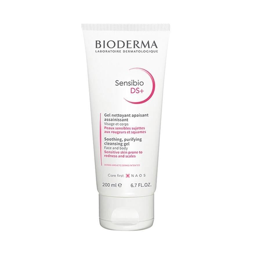 Bioderma Sensibio DS+ Foaming Facial Cleansing Gel for Sensitive Skin - Gentle, Soap-Free, 6.76 fl oz - Glamourous Grace