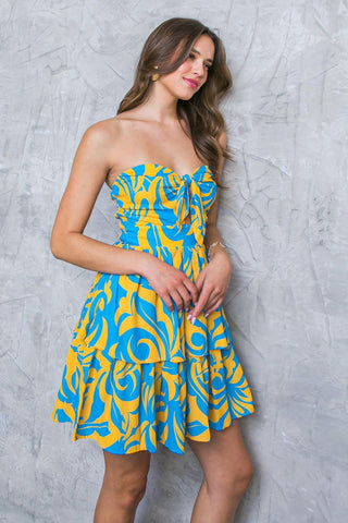 BACK TO THE START MINI DRESS - Glamourous Grace