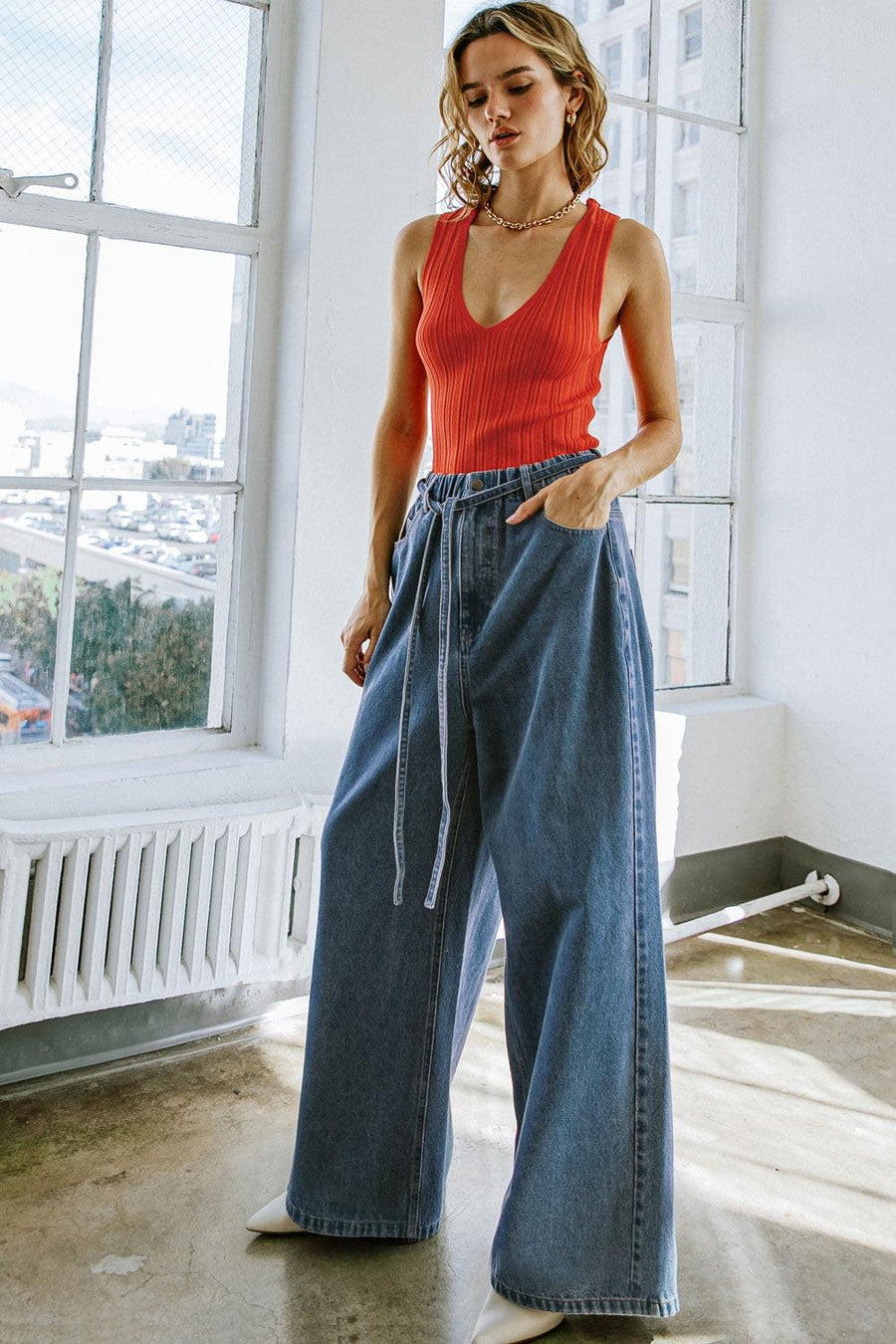 EVERYTHING COUNTS DENIM PANTS - Glamourous Grace