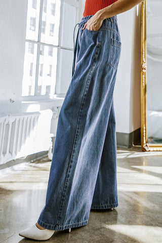 EVERYTHING COUNTS DENIM PANTS - Glamourous Grace