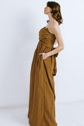 THINK ABOUT ME WOVEN JUMPSUIT - Glamourous Grace