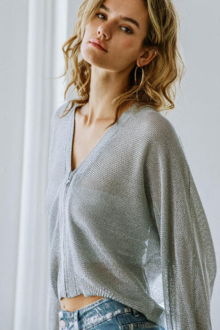 HERE GOES NOTHING SWEATER TOP - Glamourous Grace