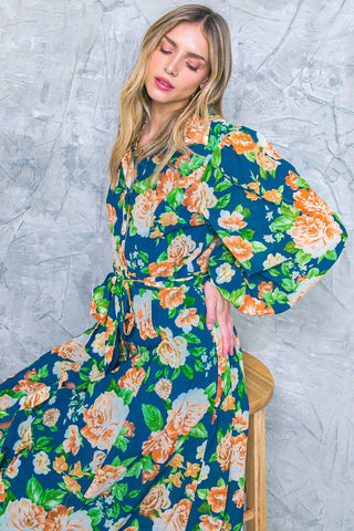 BUBBLY BLISS WOVEN MIDI SHIRT DRESS - Glamourous Grace