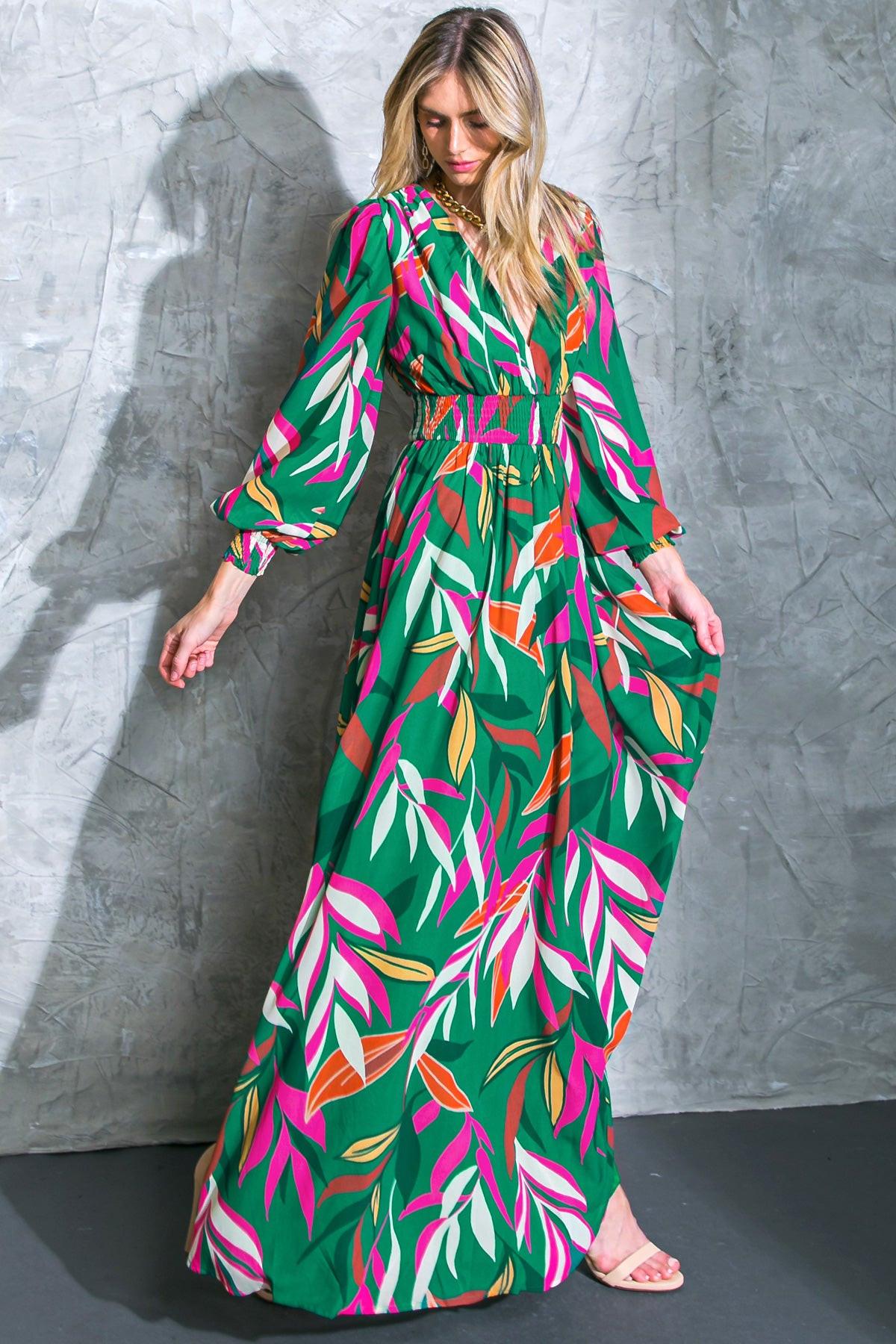 GONE COASTAL WOVEN MAXI DRESS - Glamourous Grace