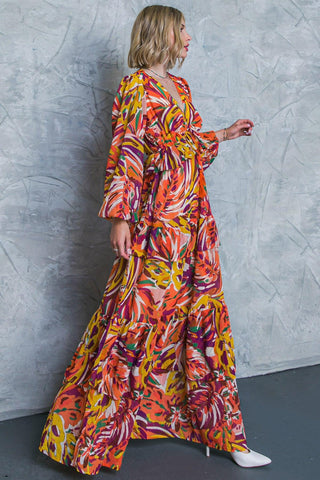 WONDERFUL SOUL WOVEN MAXI DRESS - Glamourous Grace