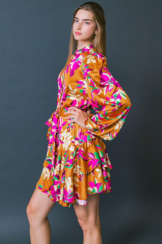 JUST BELIEVE IN ME WOVEN MINI DRESS - Glamourous Grace