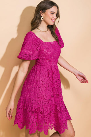 NEVER BE THE SAME WOVEN MINI DRESS - Glamourous Grace