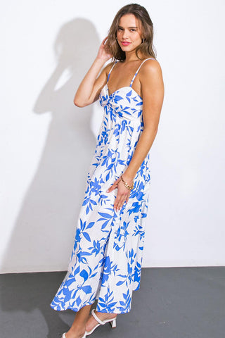 ACTIVE HIBERNATION WOVEN MIDI DRESS - Glamourous Grace