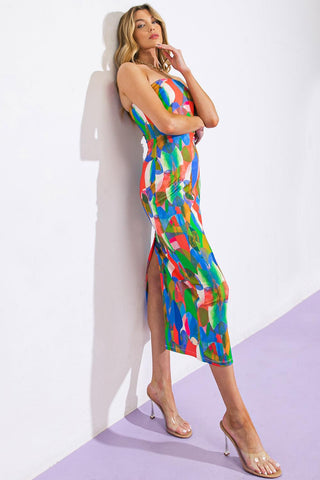 DANCING DIVA PONTI TUBE DRESS - Glamourous Grace
