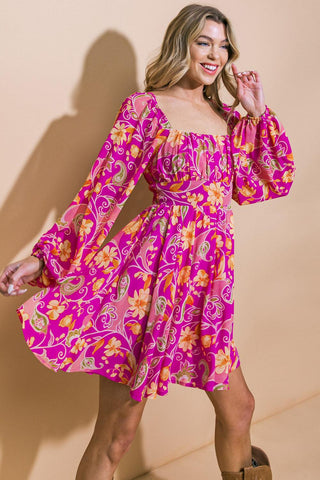 THRIVING ALL NIGHT WOVEN MINI DRESS - Glamourous Grace