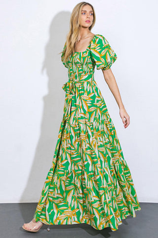 NEVER ENDING DAYS WOVEN MAXI DRESS - Glamourous Grace