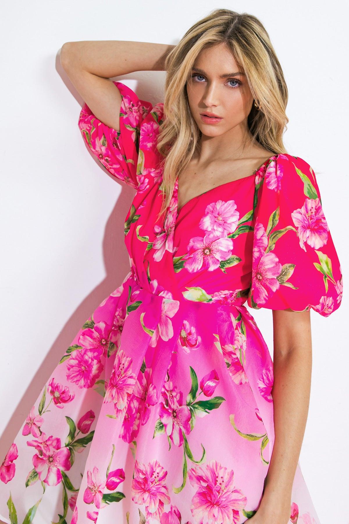 GOTTA GET READY WOVEN MINI DRESS - Glamourous Grace