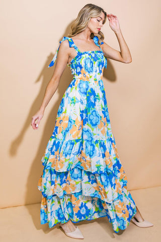 NO MATTER WHERE WOVEN MAXI DRESS - Glamourous Grace