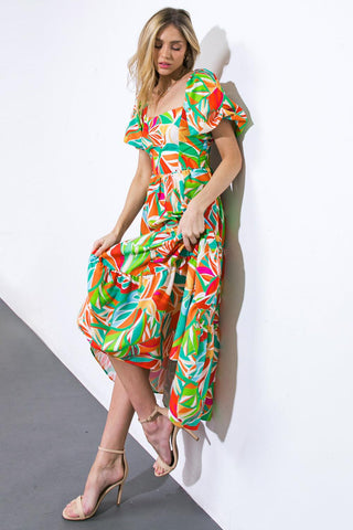 LONG LOST LOVER WOVEN MIDI DRESS - Glamourous Grace