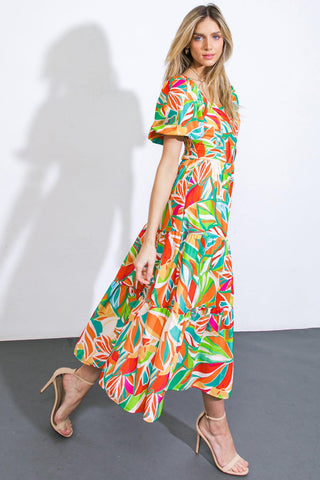 LONG LOST LOVER WOVEN MIDI DRESS - Glamourous Grace