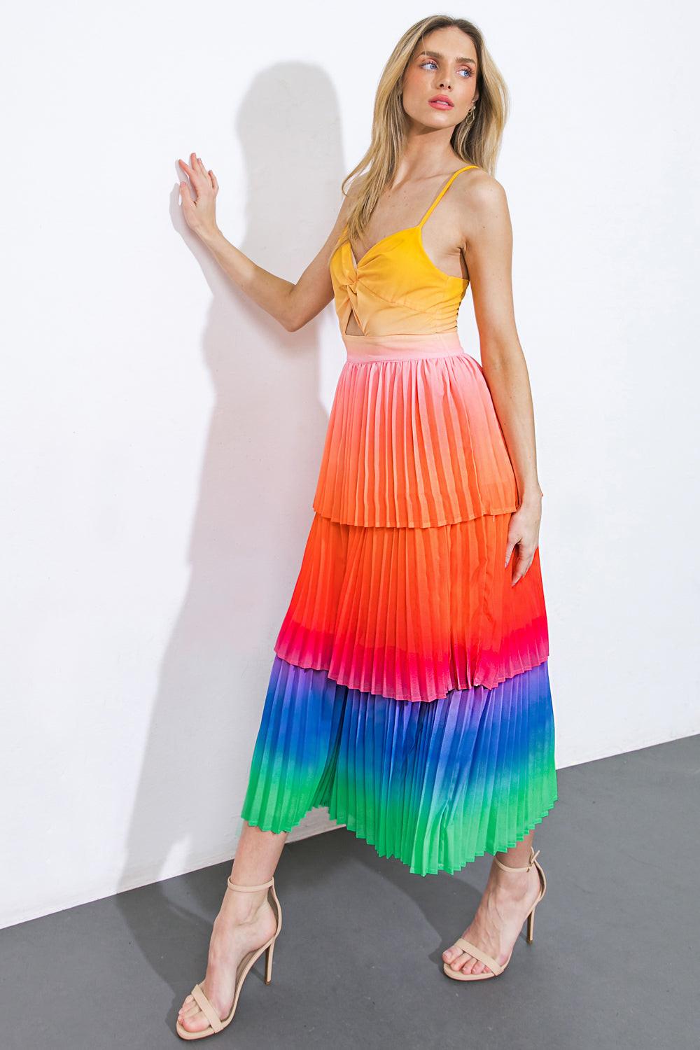 SEEING YOU AGAIN WOVEN MIDI DRESS - Glamourous Grace