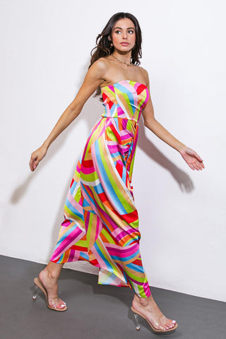 I'VE SEEN IT ALL WOVEN MIDI DRESS - Glamourous Grace