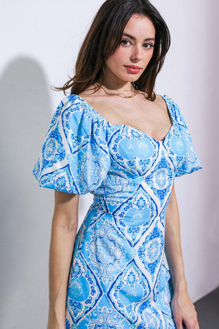 SANGRIAS AT SUNSET WOVEN MINI DRESS - Glamourous Grace