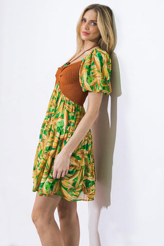 BEACH BUM GIRL'S MINI DRESS - Glamourous Grace