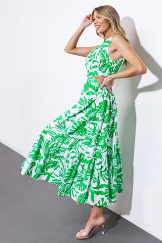 LIVE YOUR TRUTH WOVEN MIDI DRESS - Glamourous Grace