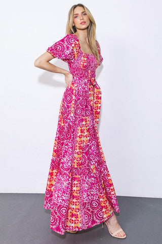A LEAP OF FAITH WOVEN MAXI DRESS - Glamourous Grace