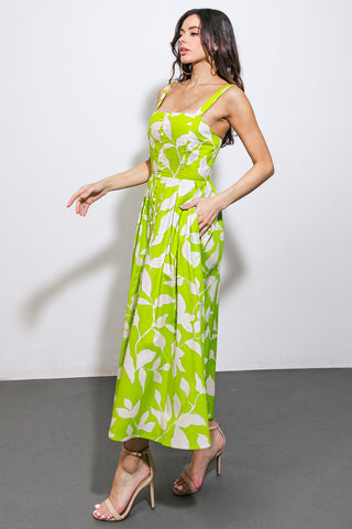 A PASSIONATE HEART WOVEN MIDI DRESS - Glamourous Grace