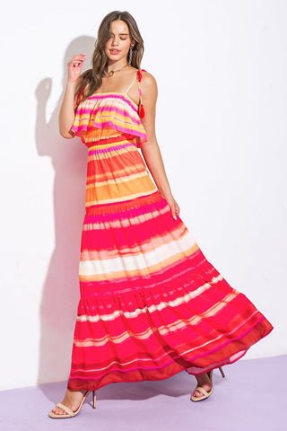MY DEAREST DARLING WOVEN MAXI DRESS - Glamourous Grace