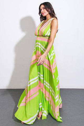 A QUICK TRIP WOVEN MAXI DRESS - Glamourous Grace