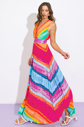 SHORE VACAYS WOVEN MAXI DRESSS - Glamourous Grace