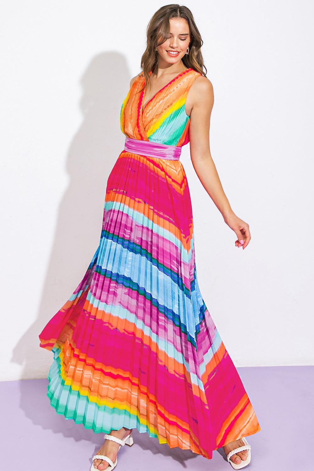 SHORE VACAYS WOVEN MAXI DRESSS - Glamourous Grace