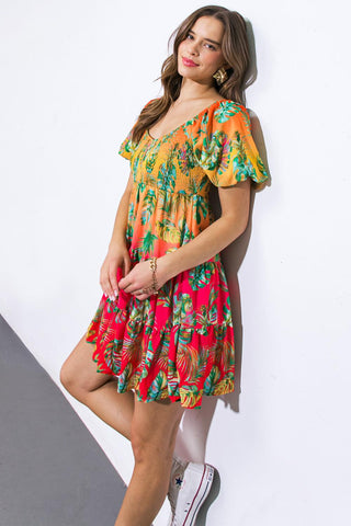 ROAD TO NASHVILLE WOVEN MINI DRESS - Glamourous Grace