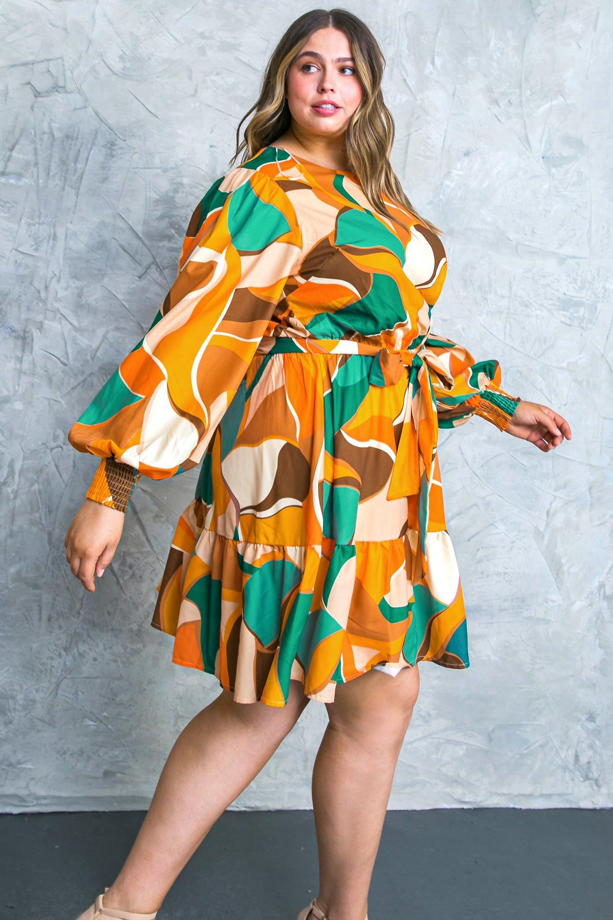 FEEL HAPPINESS WOVEN MINI DRESS - Glamourous Grace