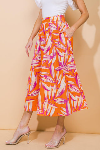 A WORLD OF GOOD WOVEN SKIRT - Glamourous Grace