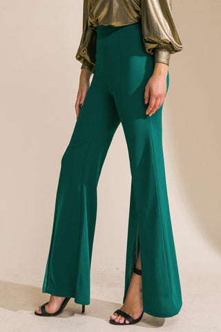 HEY DARLING WOVEN FLARE PANTS - Glamourous Grace