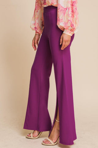 HEY DARLING WOVEN FLARE PANTS - Glamourous Grace
