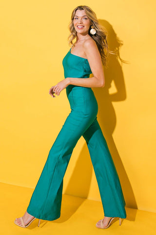 VIVID PASSION SOLID JUMPSUIT - Glamourous Grace