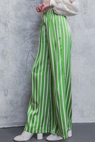 NOTHING TO REGRET SATIN PANTS - Glamourous Grace