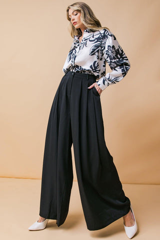 THROW IT BACK WOVEN PANTS - Glamourous Grace