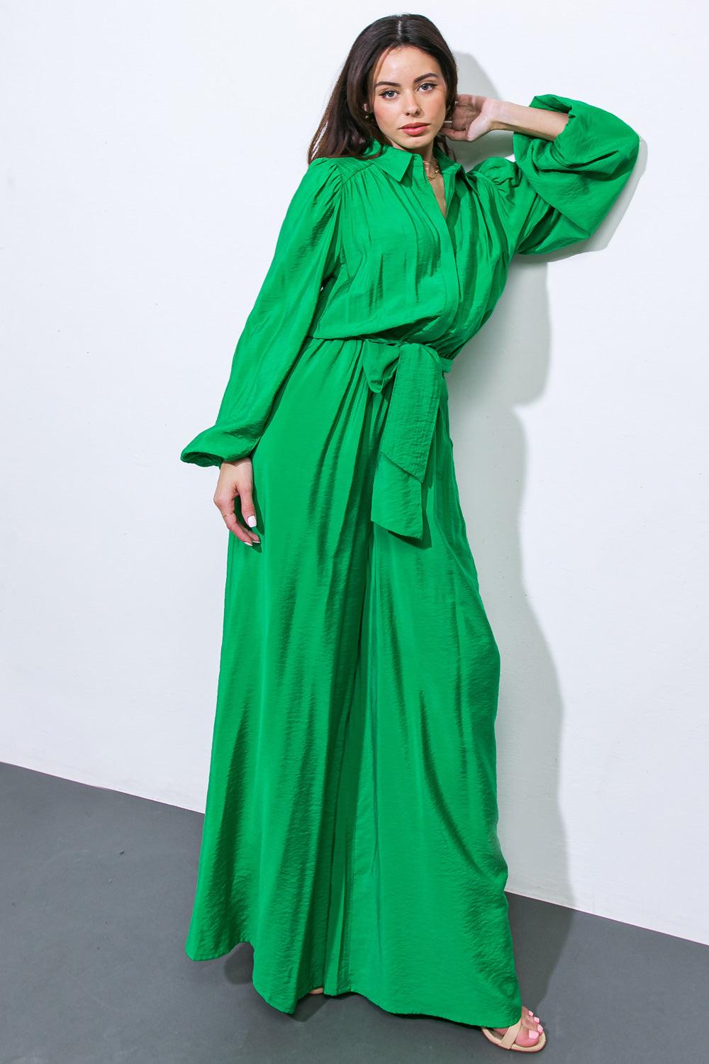 READY FOR TODAY WOVEN JUMPSUIT - Glamourous Grace