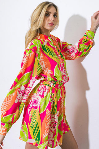 KEEPING YOU COMPANY WOVEN ROMPER - Glamourous Grace