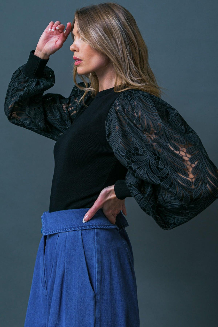 LEISURE LIFE SWEATER TOP - Glamourous Grace