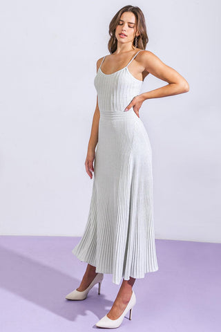 GONE IN A BLINK KNIT DRESS - Glamourous Grace