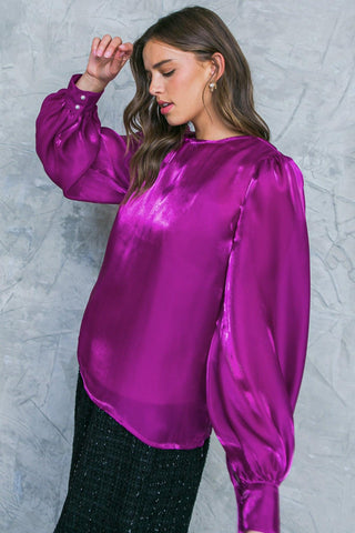 OUTING LIGHT WOVEN TOP - Glamourous Grace