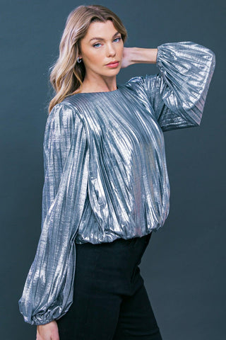 KEY IT DOWN WOVEN TOP - Glamourous Grace