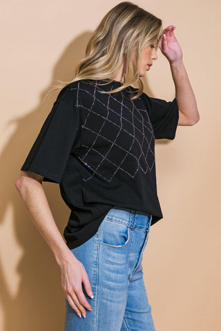 PRETTY PERCEPTION KNIT TOP - Glamourous Grace