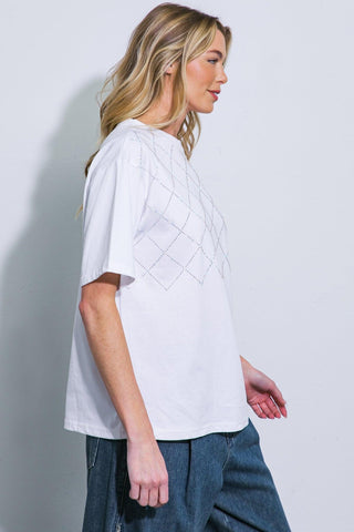 PRETTY PERCEPTION KNIT TOP - Glamourous Grace