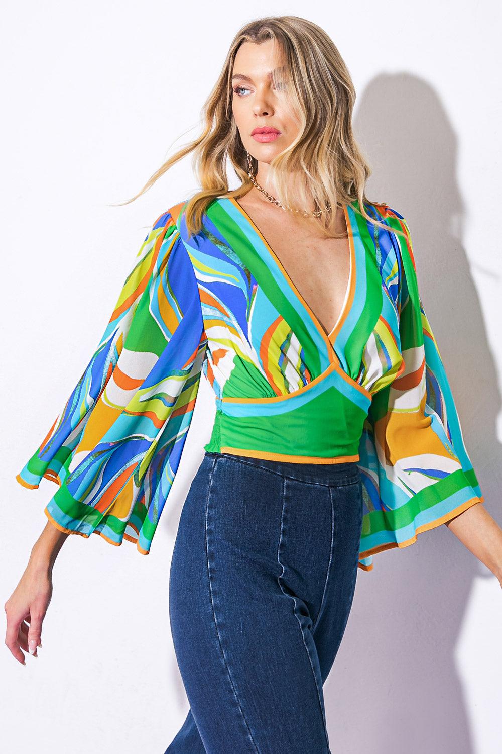 WE BELONG TOGETHER WOVEN CROP TOP - Glamourous Grace