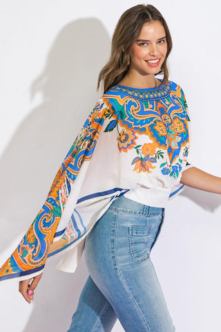 RIGHT THIS WAY WOVEN TOP - Glamourous Grace